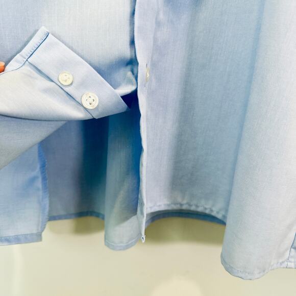 Royal Class Selection Slim Fit Button Down Shirt Medium 100% Cotton - Picture 6 of 10